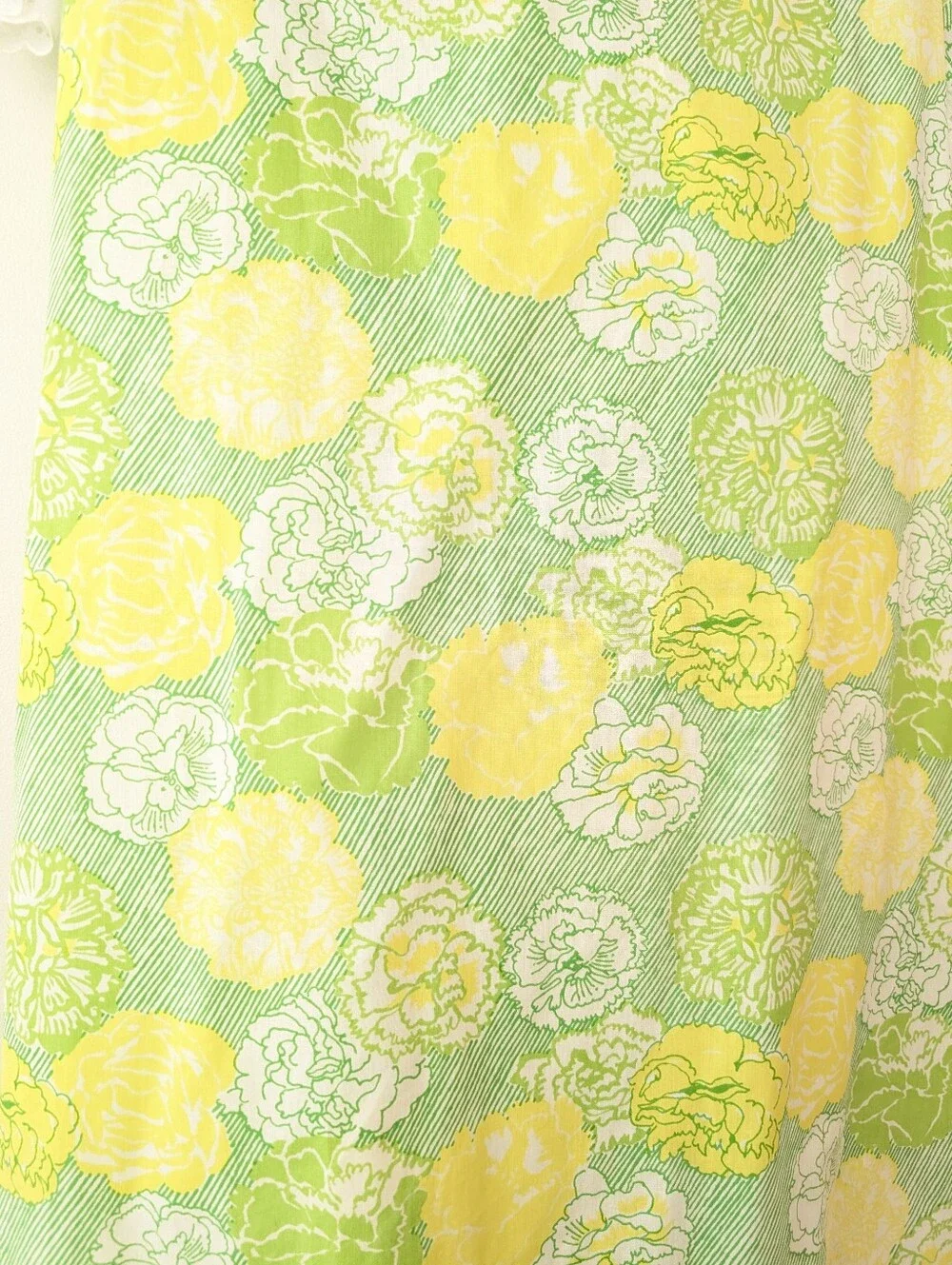 Lilly Pulitzer Vintage 1960/70's White Label Robe with Eyelet lace detail - Picture 6 of 6